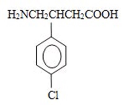 Image Description (Baclofen Structure)